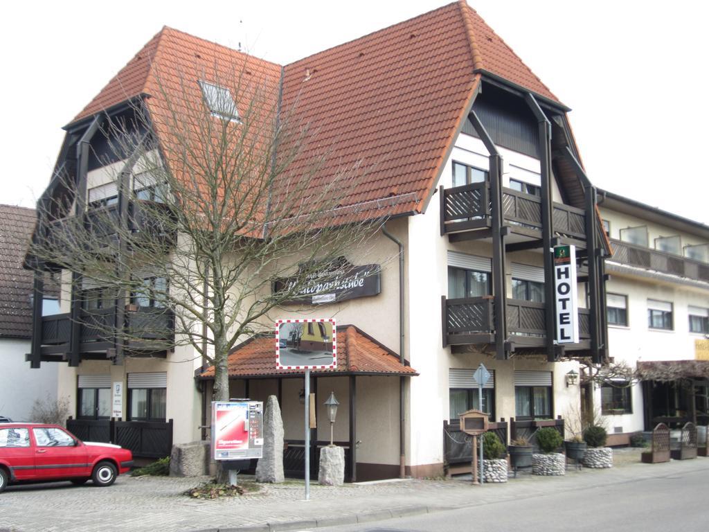 Hotel Waldparkstube Bad Schonborn Dış mekan fotoğraf