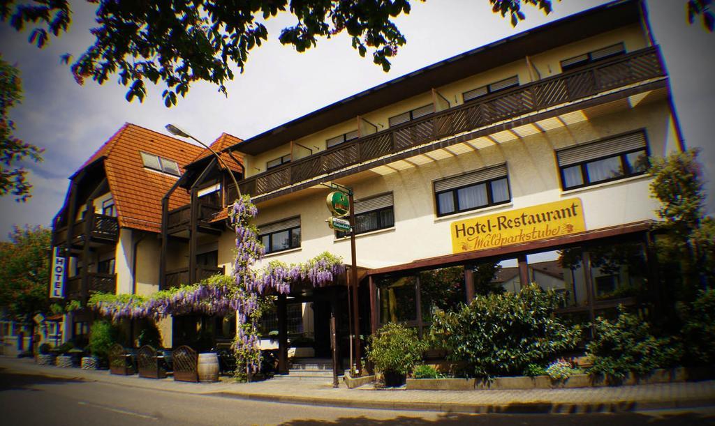 Hotel Waldparkstube Bad Schonborn Dış mekan fotoğraf